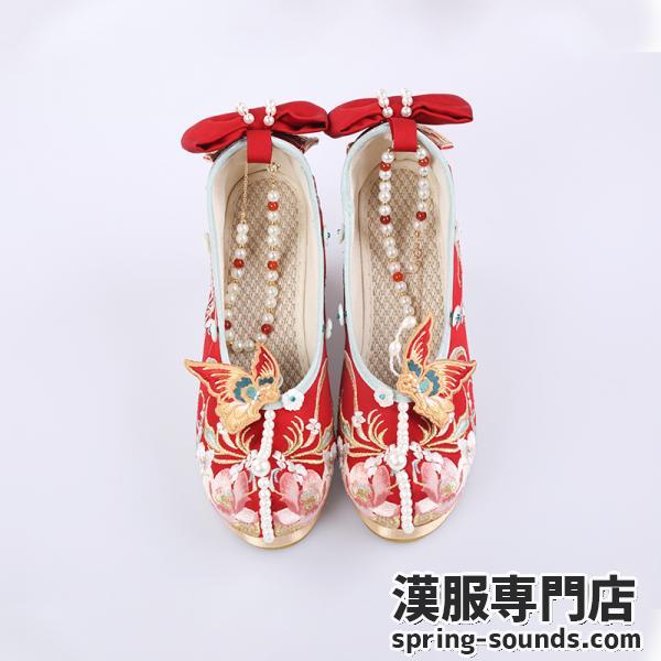 【靴1足】刺繍靴 チャイナ靴 レディース 唐装 漢服靴