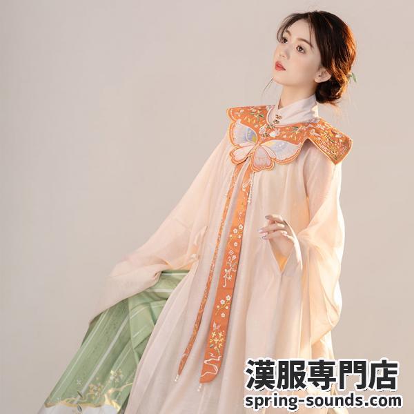 「花朝记--月桂兔」3点セット 明制漢服  チャイナ服 撮影 刺繍