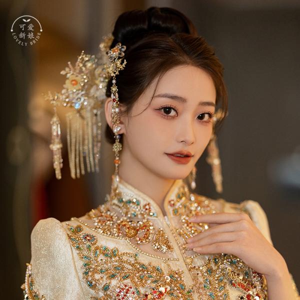 中国風髪飾り 中華風 古代宮廷唐装・漢服用アクセサリー