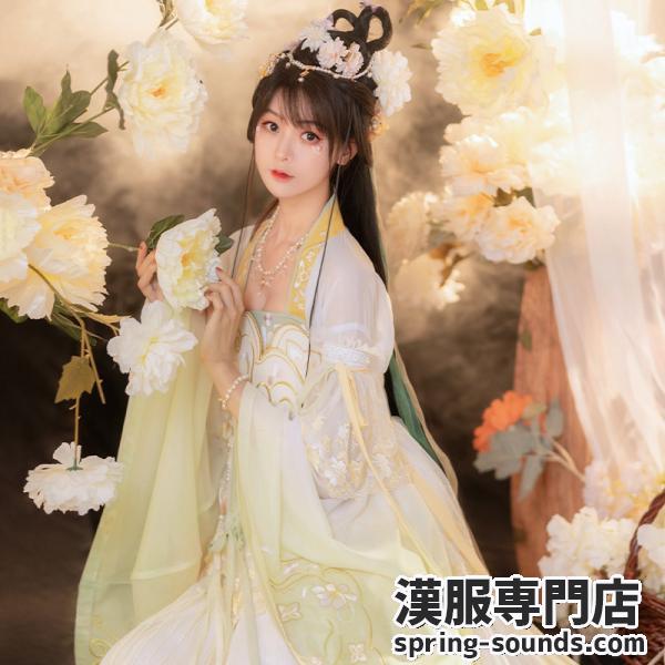 ✿動画ある✿【女性漢服5点セット】結婚式 チャイナ風服 中華服 唐装 撮影