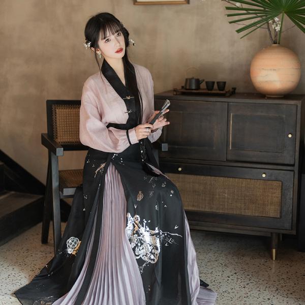 2点セット  レディース漢服 撮影 公演 「十三余-[摘星归]」