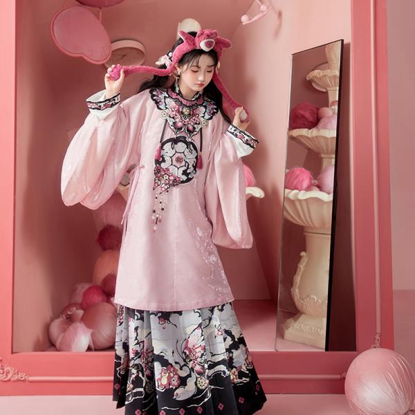 Lotso風漢服  ロッツオ ディズニー　明制漢服《Toy Story3》撮影[迪士尼草莓熊-草莓幻想乡]