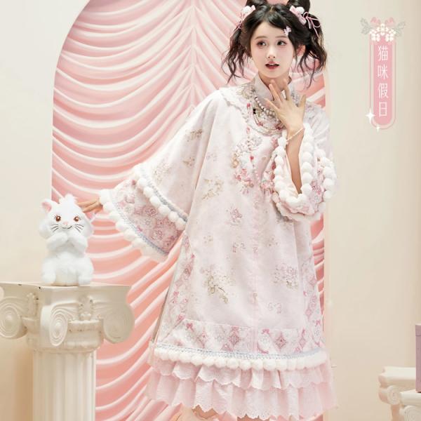 Disney Marie Cat風ワンピース ディズニー《おしゃれキャット》ディズニー 撮影[迪士尼玛丽猫-猫咪假日]