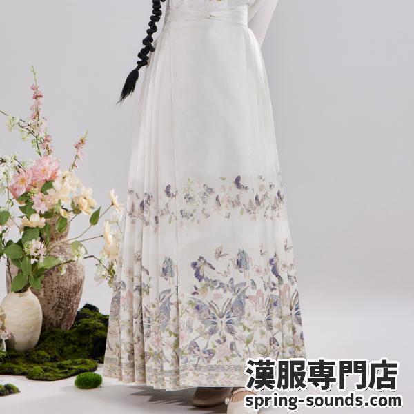 明制馬面裙 【百蝶图】