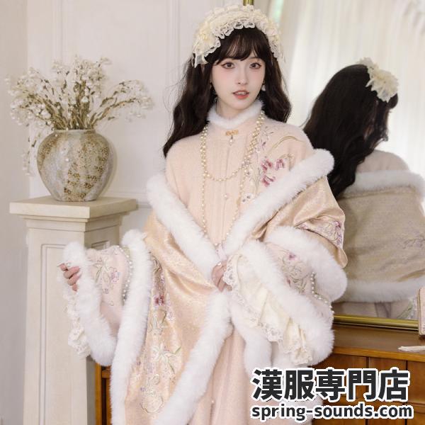 明制レディース漢服　远山乔【兰与珍珠】