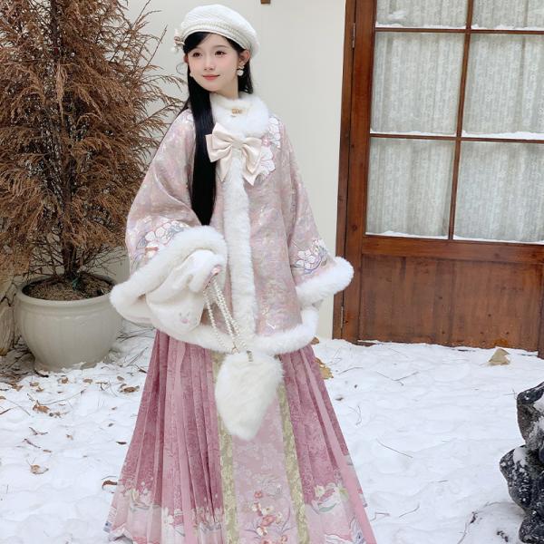 明制レディース漢服　远山乔【莓雪缨珞】
