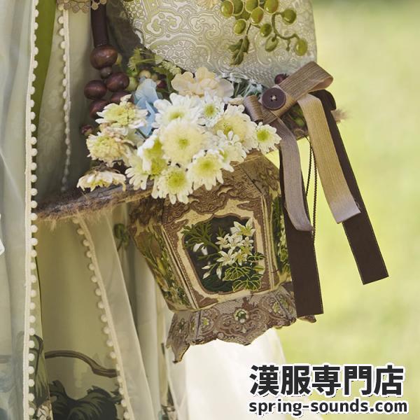 刺繍バッグ  [春晓幻梦诗]