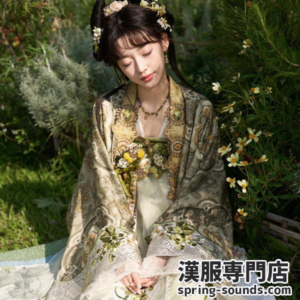 花柄刺繍漢服 [春晓幻梦诗]