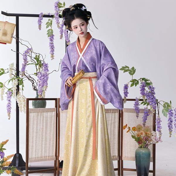 晋制漢服 レディース 撮影 辛夷