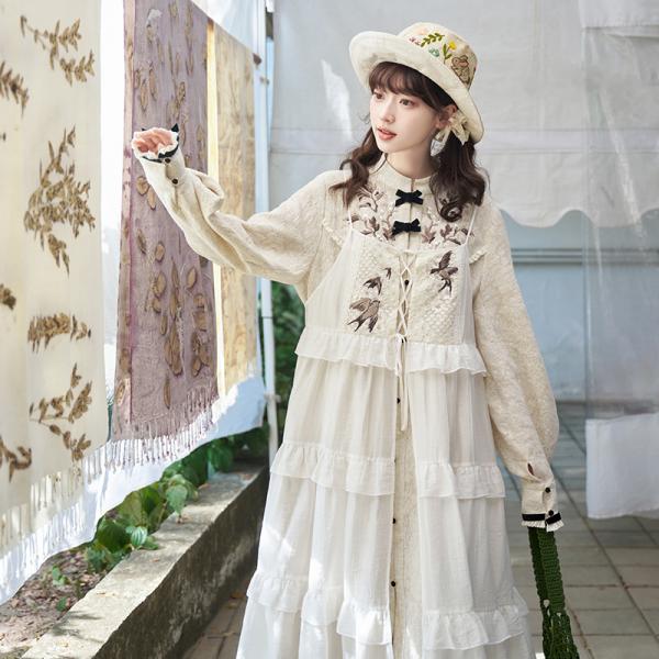 レディース漢服 刺繍 [恰照梨花]