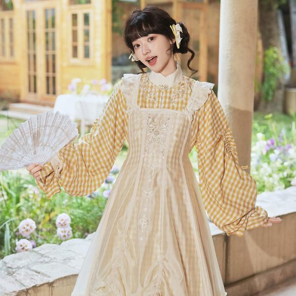 レディース漢服 刺繍 [沐春而归]