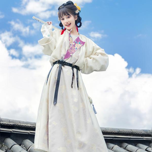 レディース漢服 唐制漢服　【木樨】