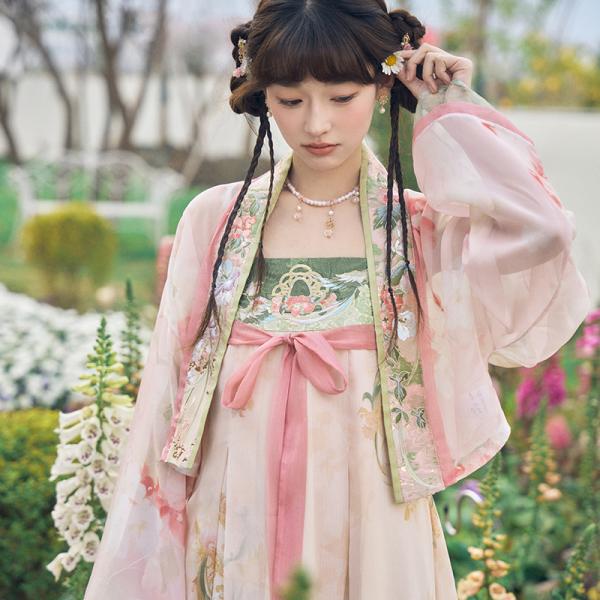 レディース刺繍漢服　[花临夏]