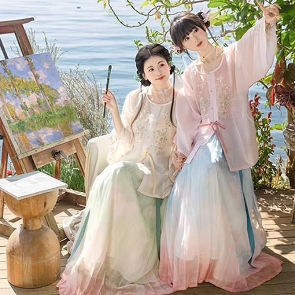唐制レディース漢服 【重回汉唐洛水云裳】