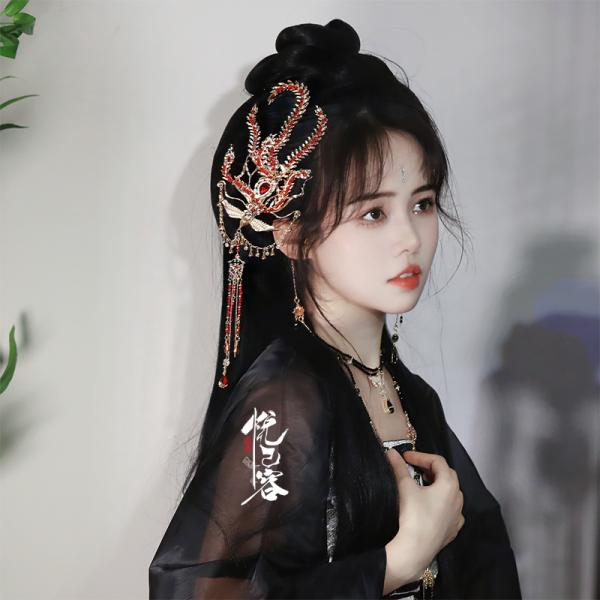 ヘアクリップ  悦己容[金丝凤]