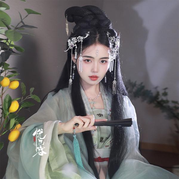 ヘアクリップ  悦己容[流星月]