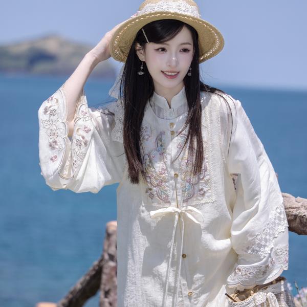明制レディース漢服 远山乔【一方玲珑】