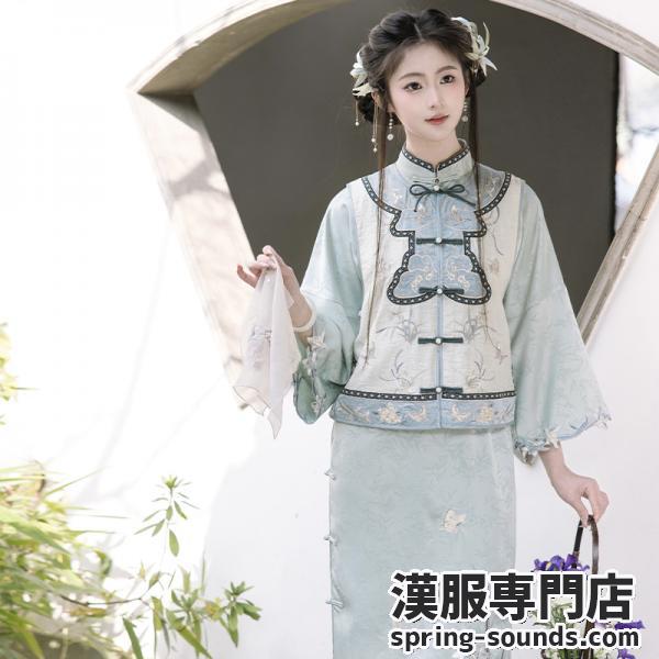花刺繍レディース漢服　[兰心蕙质]