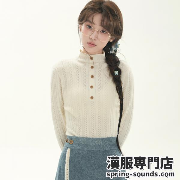 チャイナ服 レディース漢服　[十三余-雪杉]