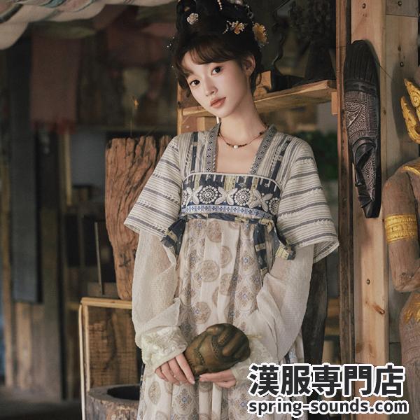 チャイナ服 レディース漢服　[十三余-木樨雨]
