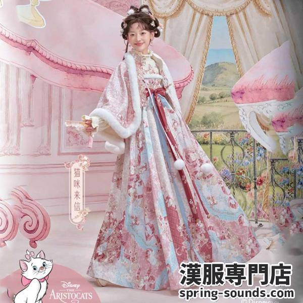 マリー ディズニー漢服　Disney Marie Cat風漢服 十三余[迪士尼 玛丽猫-猫咪来信]