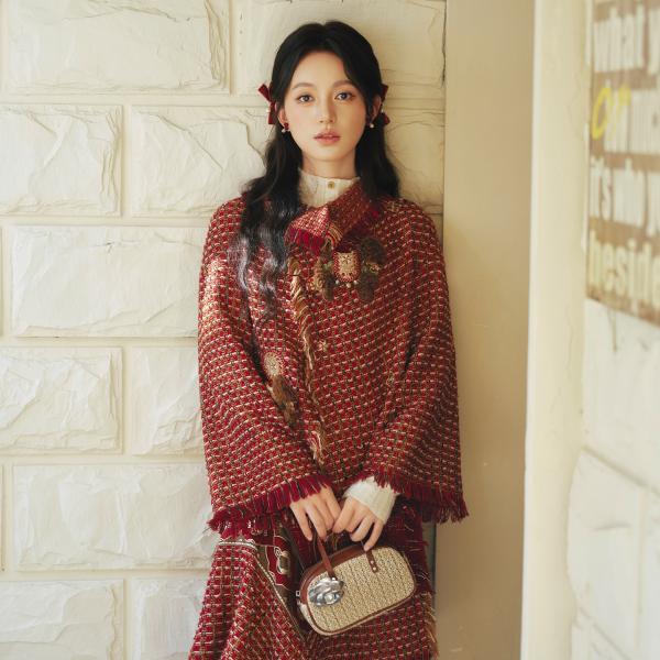 刺繍漢服 レディース漢服　十三余[风马谣]