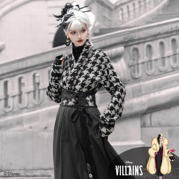 クルエラ風服 ディズニー　 十三余[迪士尼 库伊]