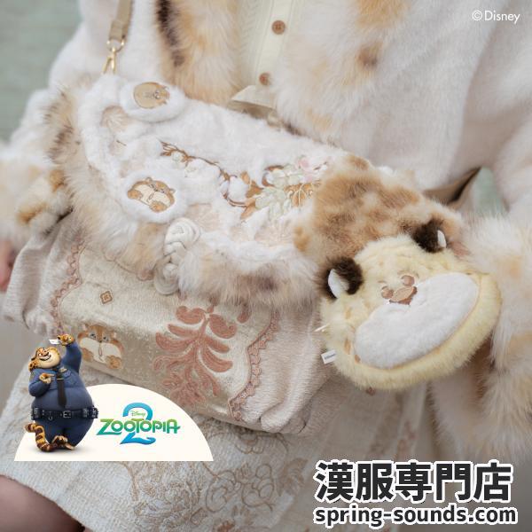 豹警官バッグ　ディズニー ズートピア[迪士尼 豹警官]