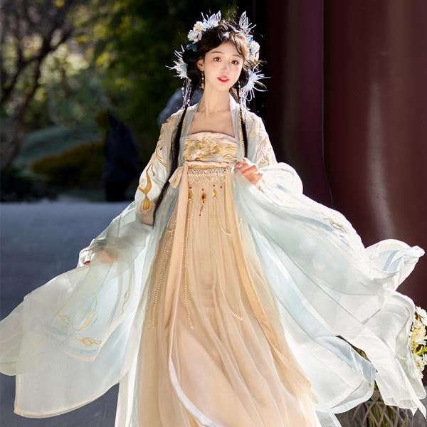 2点セット 唐制漢服 レディース漢服