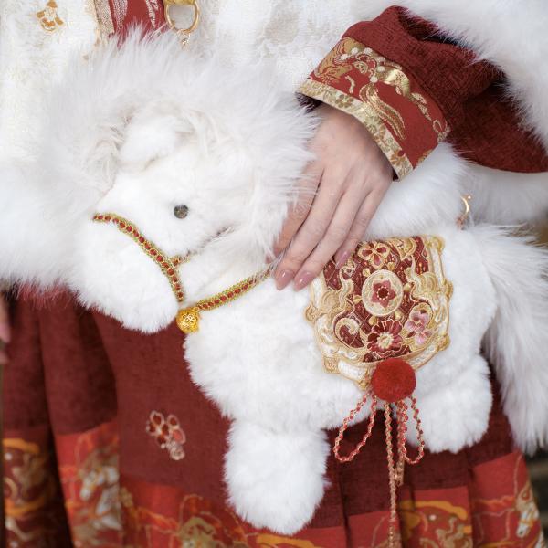 馬バッグ　[白马嘉岁]