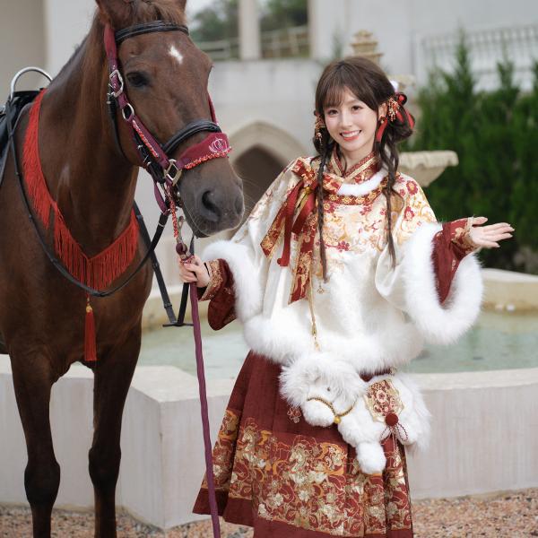 レディース漢服　[十三余--白马嘉岁]