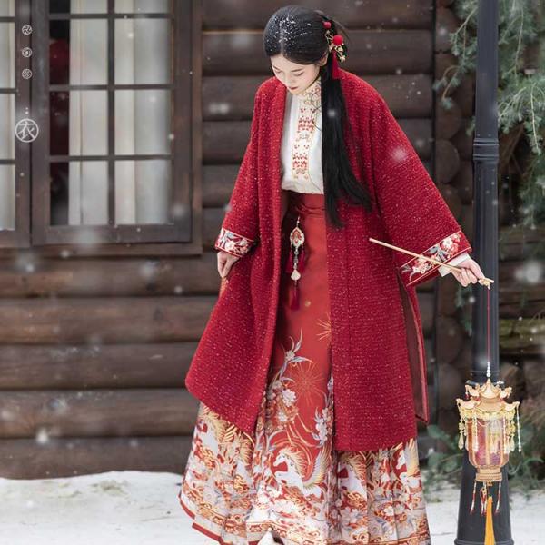 【公式在庫】明制レディース漢服【重回汉唐天马送福】