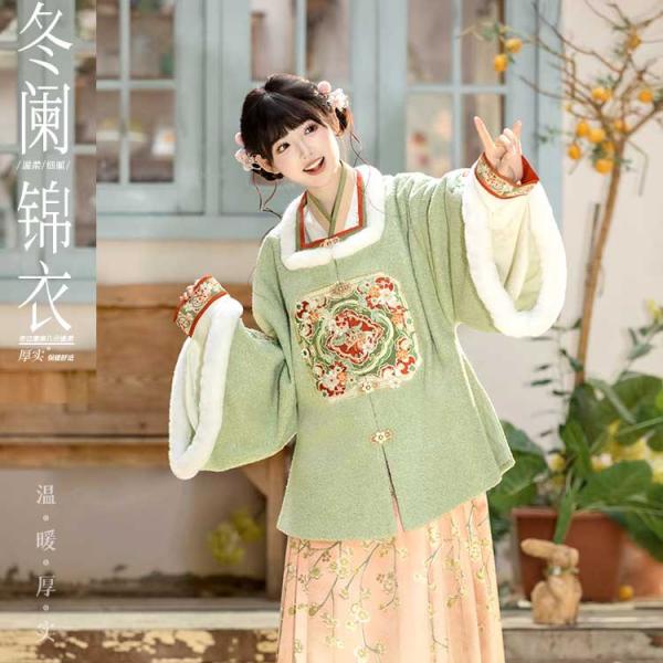 【公式在庫】明制レディース漢服【重回汉唐冬阑锦衣】