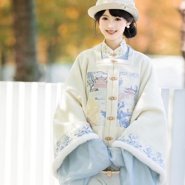 明制レディース漢服【重回汉唐山黛远】