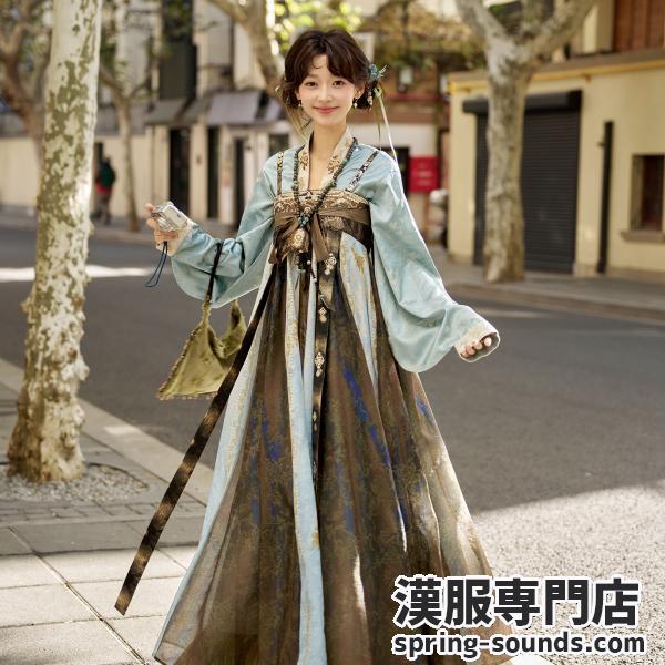 唐制レディース漢服　十三余[景云清音]