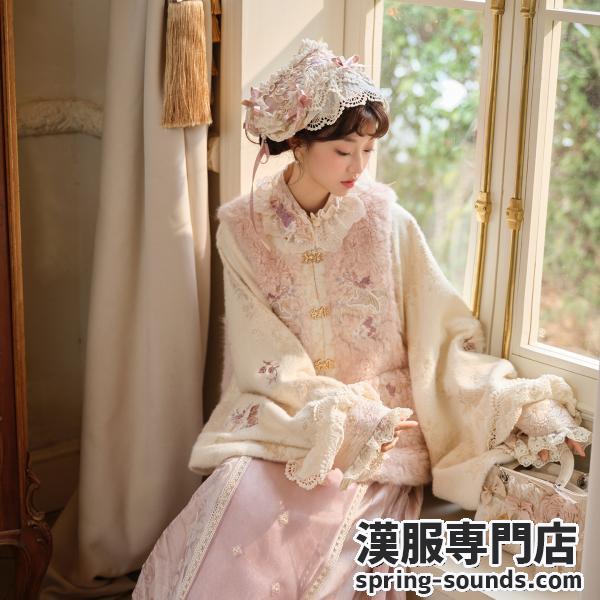 レディース漢服 刺繍漢服 十三余[[白马朝花]