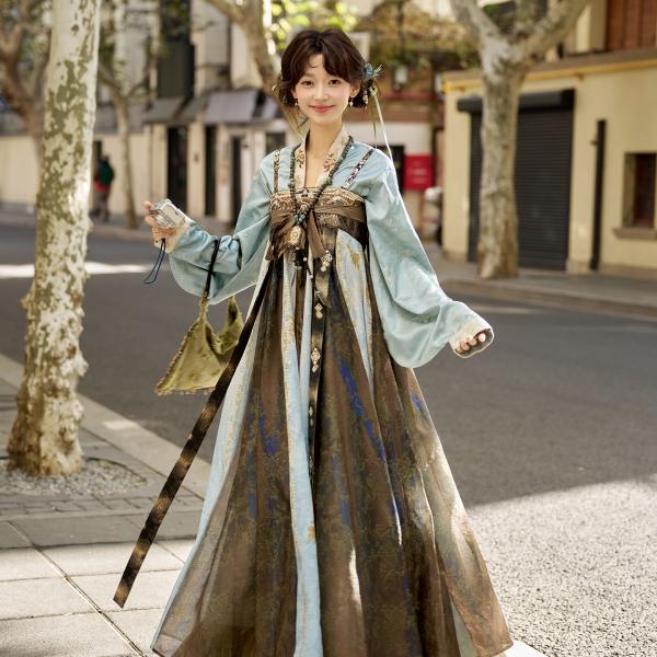 唐制レディース漢服　十三余[景云清音]