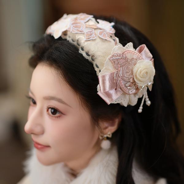 髪飾り 十三余[[白马朝花]