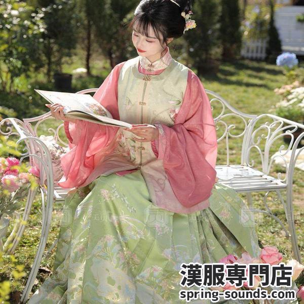 3点セット 明制漢服 レディース漢服 【游园惊梦】