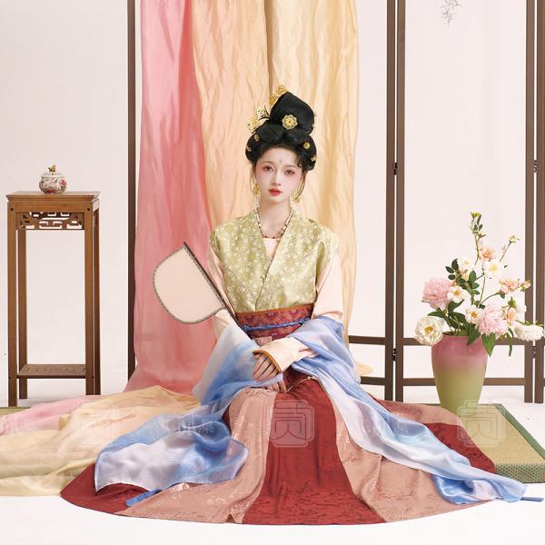 3点セット 唐制漢服 レディース漢服 【宴月长安】