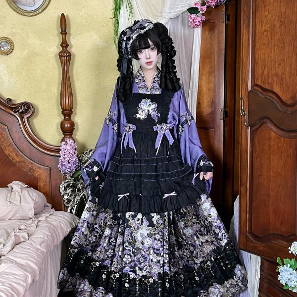 レディース漢服 琵琶袖 花仙记【仲夜蝶】