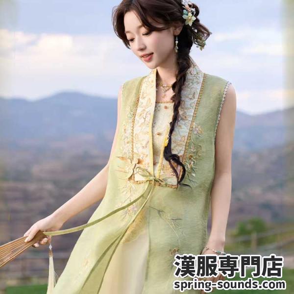 花柄明制漢服　十三余[无心画]