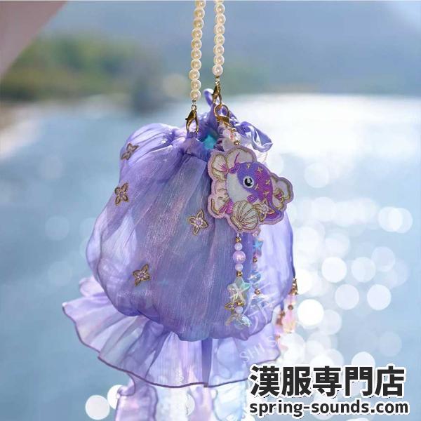 刺繍バッグ　朵莉亚 幻珠鲛人 十三余×王者荣耀コラボ