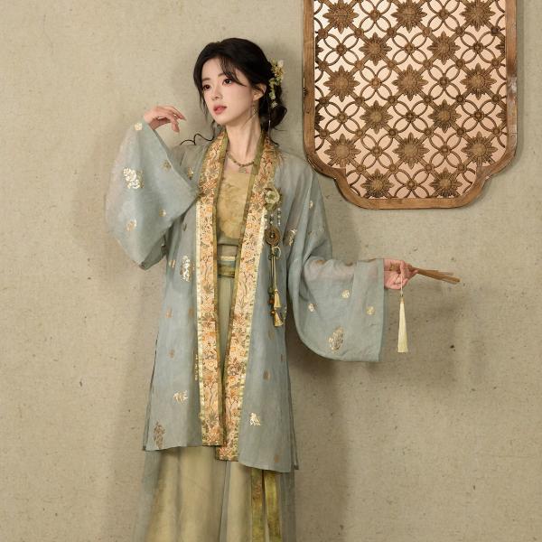 3点セット 宋制漢服 十三余×中国丝绸博物館コラボ