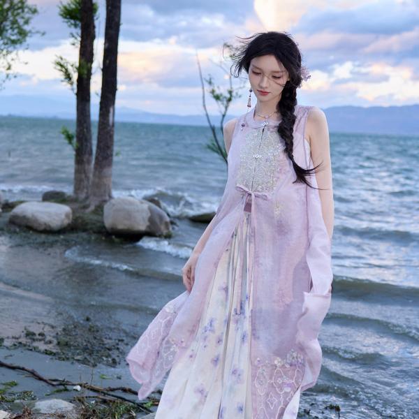 明制漢服 レディース　十三余[绣萝] 