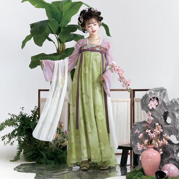 唐制漢服　花朝记｜春莺