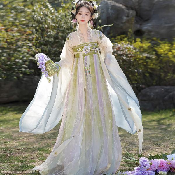 刺繍漢服　玉术【冷光清露】