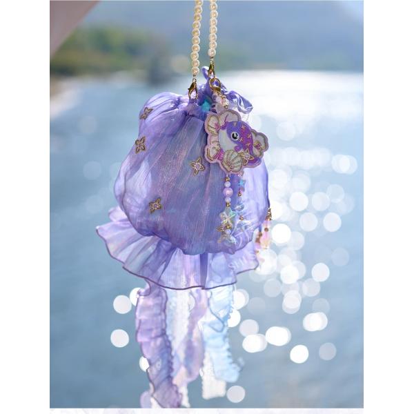 刺繍バッグ　朵莉亚 幻珠鲛人 十三余×王者荣耀コラボ