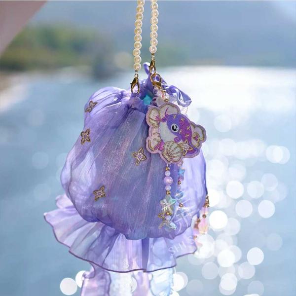 刺繍バッグ　朵莉亚 幻珠鲛人 十三余×王者荣耀コラボ