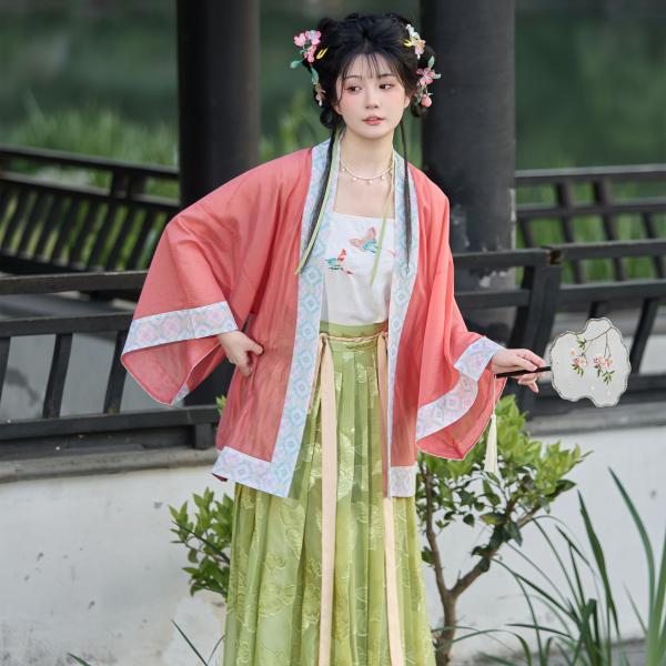 3点セット 宋制漢服　花朝记｜醉桃花
